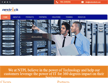 Tablet Screenshot of nextracktech.com